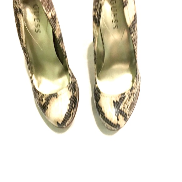 Snake skin high heel pumps - Picture 4 of 6